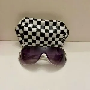 BVLGARI | Accessories | Vintage Bulgari Whitepurple Wrap  display picture 2